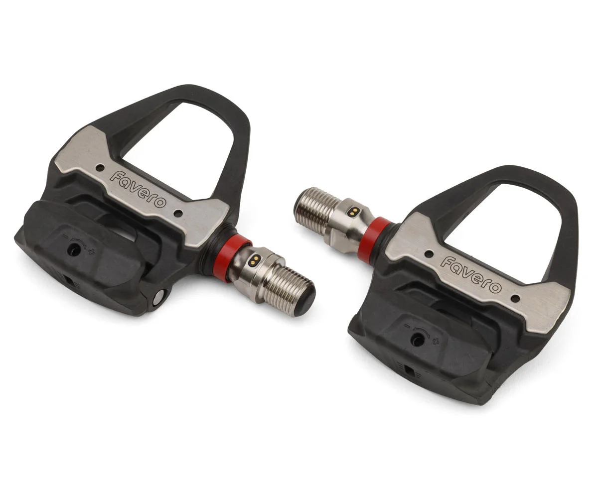 Favero Assioma PRO RS-2 Dual-Sided Power Meter Pedals (Black) (Shimano SPD-SL)
